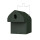 Raccoon safe nesting box with oval entrance hole e.g. for great tit, house sparrow, tree sparrow, nuthatch, eurasian wryneck & bats, such as: Natterers bat, brown long-eared bat