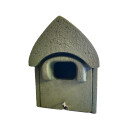 Nest box for niche breeders such as black redstart, wagtail, coal tit, tree sparrow, house sparrow, robin, wren and gray flycatcher